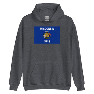 Wisconsin State Flag Hoodie