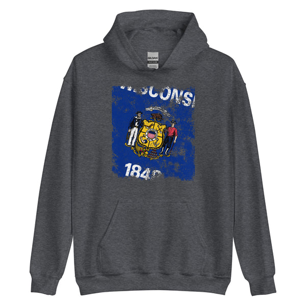 Wisconsin State Flag Hoodie