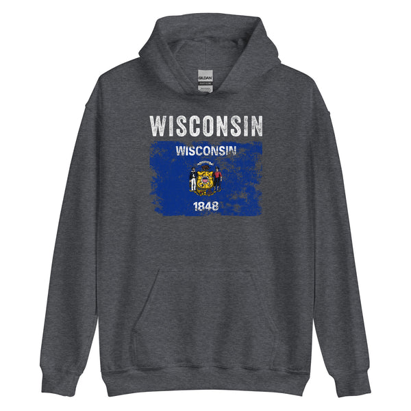 Wisconsin State Flag Hoodie