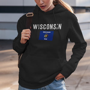 Wisconsin State Flag Hoodie