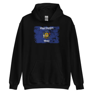 Wisconsin State Flag Hoodie