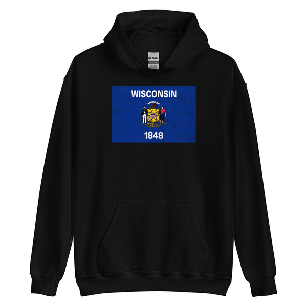 Wisconsin State Flag Hoodie