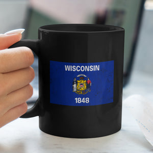 Wisconsin State Flag Mug