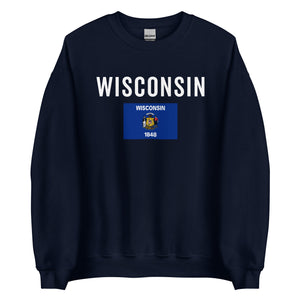 Wisconsin State Flag Sweatshirt