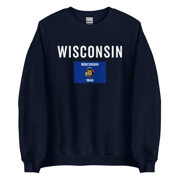Wisconsin State Flag Sweatshirt