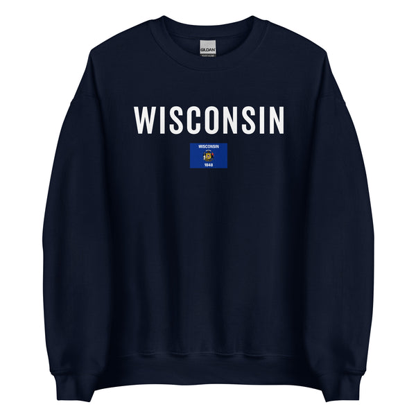 Wisconsin State Flag Sweatshirt