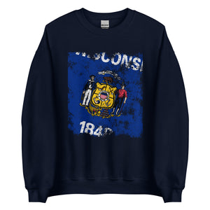 Wisconsin State Flag Sweatshirt