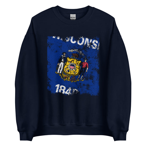 Wisconsin State Flag Sweatshirt