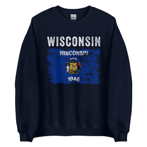 Wisconsin State Flag Sweatshirt