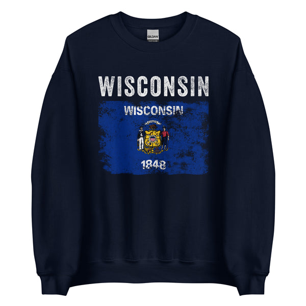 Wisconsin State Flag Sweatshirt