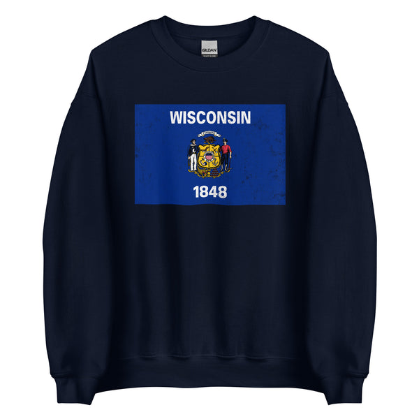 Wisconsin State Flag Sweatshirt