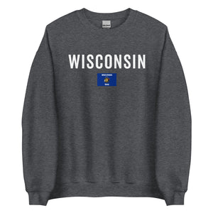 Wisconsin State Flag Sweatshirt