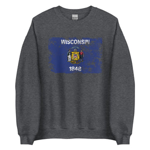 Wisconsin State Flag Sweatshirt