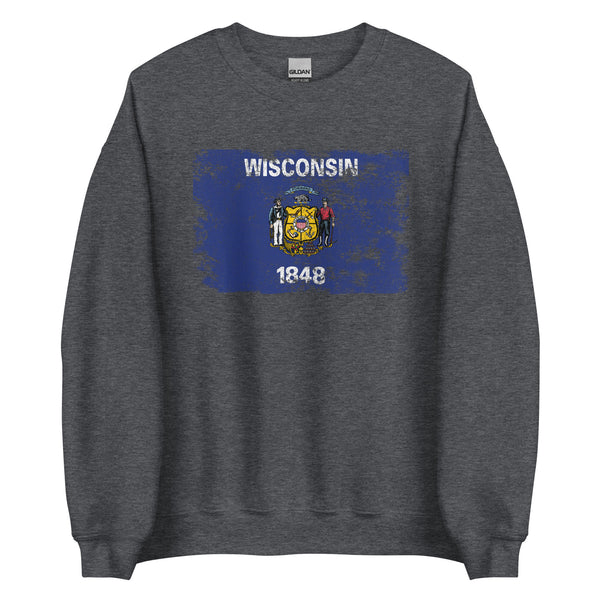 Wisconsin State Flag Sweatshirt