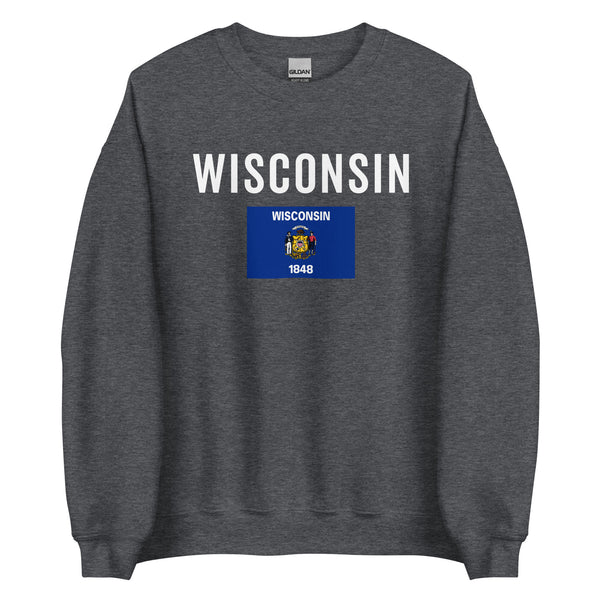 Wisconsin State Flag Sweatshirt