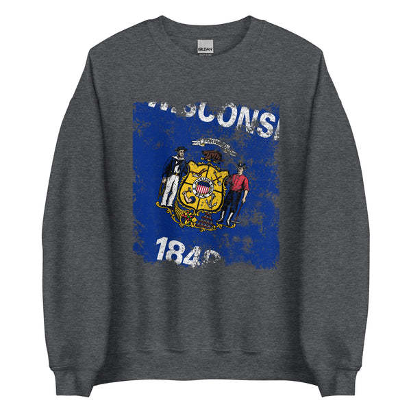 Wisconsin State Flag Sweatshirt