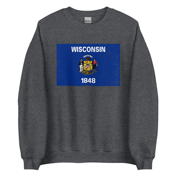 Wisconsin State Flag Sweatshirt