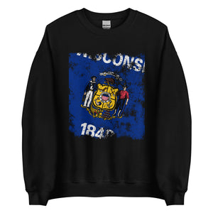 Wisconsin State Flag Sweatshirt