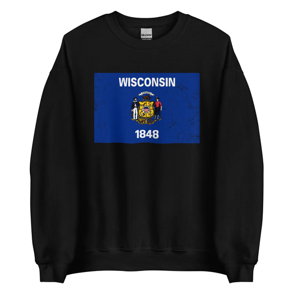 Wisconsin State Flag Sweatshirt