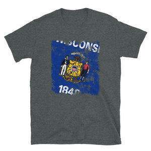 Wisconsin State Flag T-Shirt