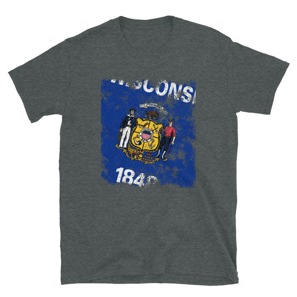 Wisconsin State Flag T-Shirt