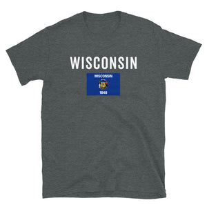Wisconsin State Flag T-Shirt