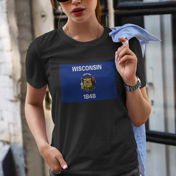 Wisconsin State Flag T-Shirt