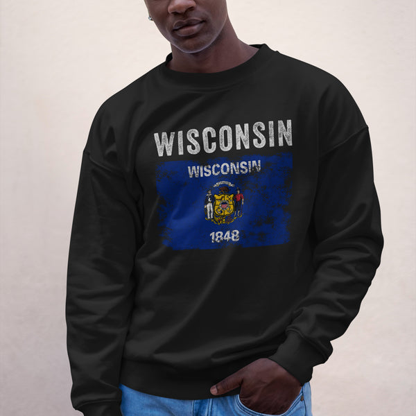 Wisconsin State Flag Sweatshirt