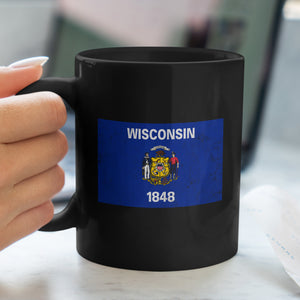 Wisconsin State Flag Mug