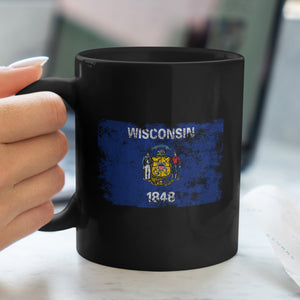 Wisconsin State Flag Mug