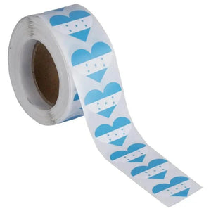 World Flags Sticker Roll - 500pcs Country Flag Stickers