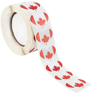 World Flags Sticker Roll - 500pcs Country Flag Stickers