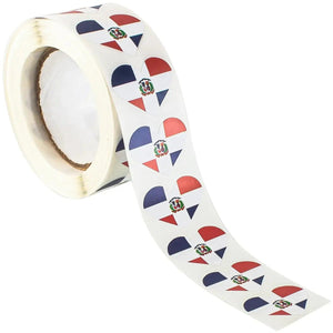 World Flags Sticker Roll - 500pcs Country Flag Stickers