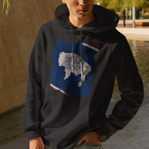 Wyoming State Flag Hoodie