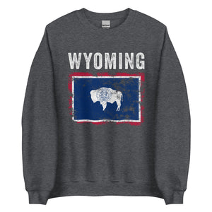 Wyoming State Flag Sweatshirt