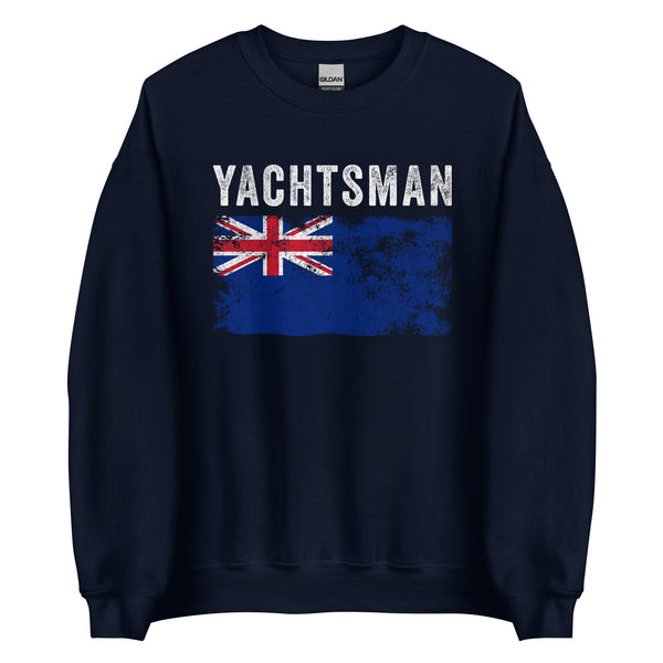 Yachtsman Blue Ensign Flag Sweatshirt