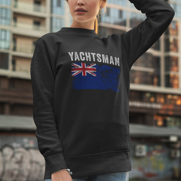 Yachtsman Blue Ensign Flag Sweatshirt