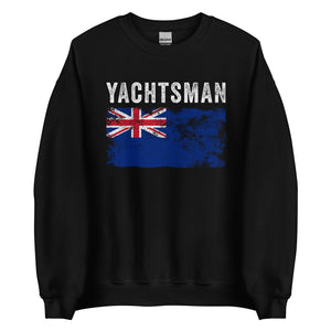 Yachtsman Blue Ensign Flag Sweatshirt