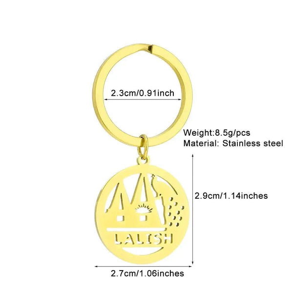 Yazidi Lalish Keychain