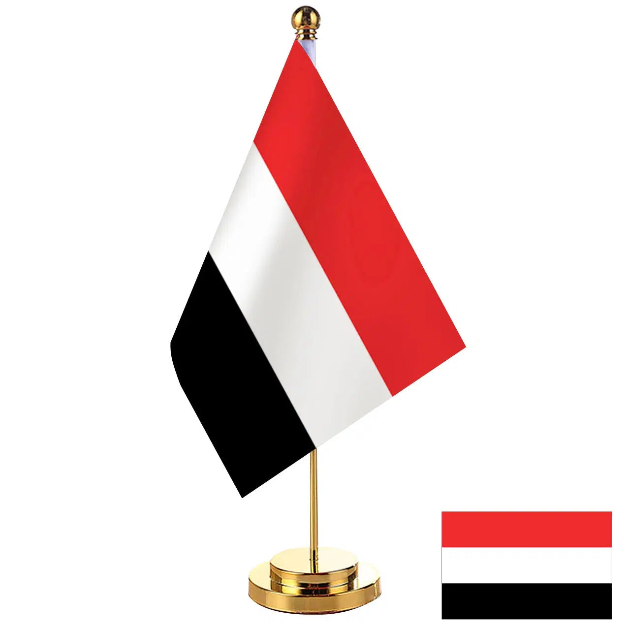 Yemen Desk Flag - Small Office Table Flag