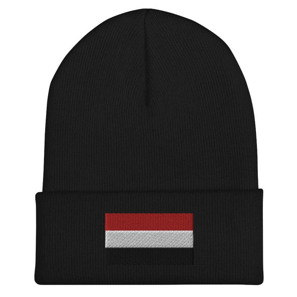 Yemen Flag Beanie - Embroidered Winter Hat