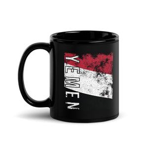 Yemen Flag - Distressed Flag Mug