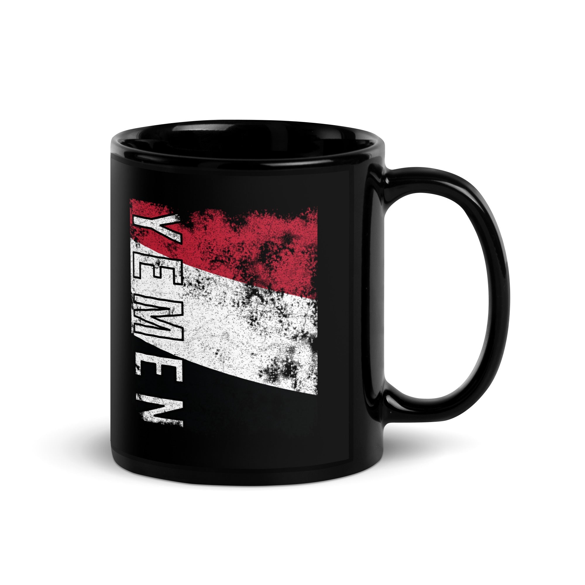 Yemen Flag - Distressed Flag Mug