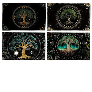 Yggdrasil Tree of Life Flags - 90x150cm(3x5ft) - 60x90cm(2x3ft)