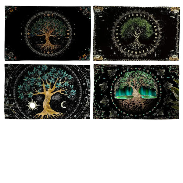 Yggdrasil Tree of Life Flags - 90x150cm(3x5ft) - 60x90cm(2x3ft)