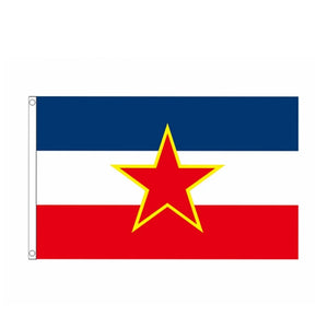 Yugoslavia Flag - 90x150cm(3x5ft) - 60x90cm(2x3ft)