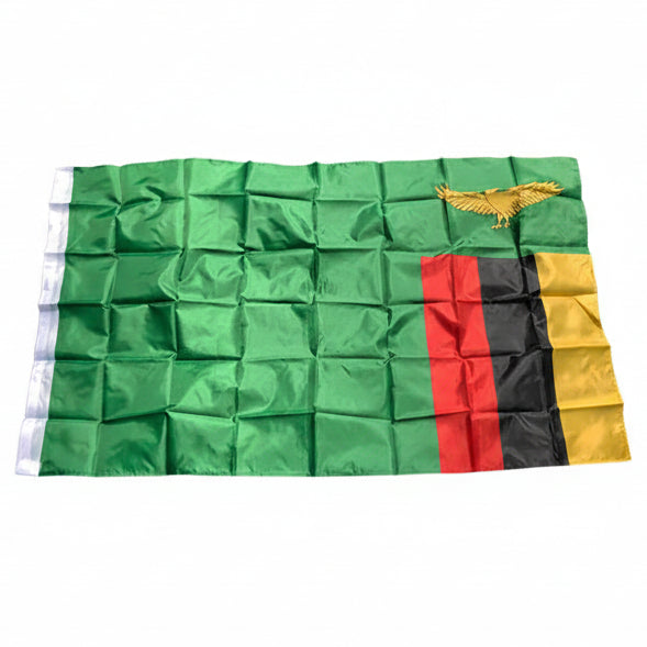 Zambia Flag - 90x150cm(3x5ft)
