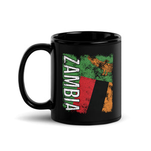 Zambia Flag - Distressed Flag Mug