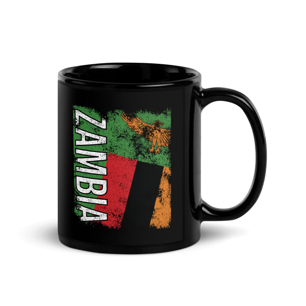 Zambia Flag - Distressed Flag Mug