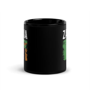 Zambia Flag Distressed - Zambian Flag Mug